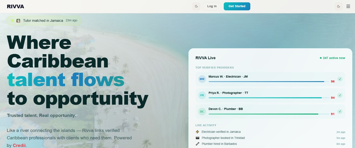 RIVVA marketplace platform