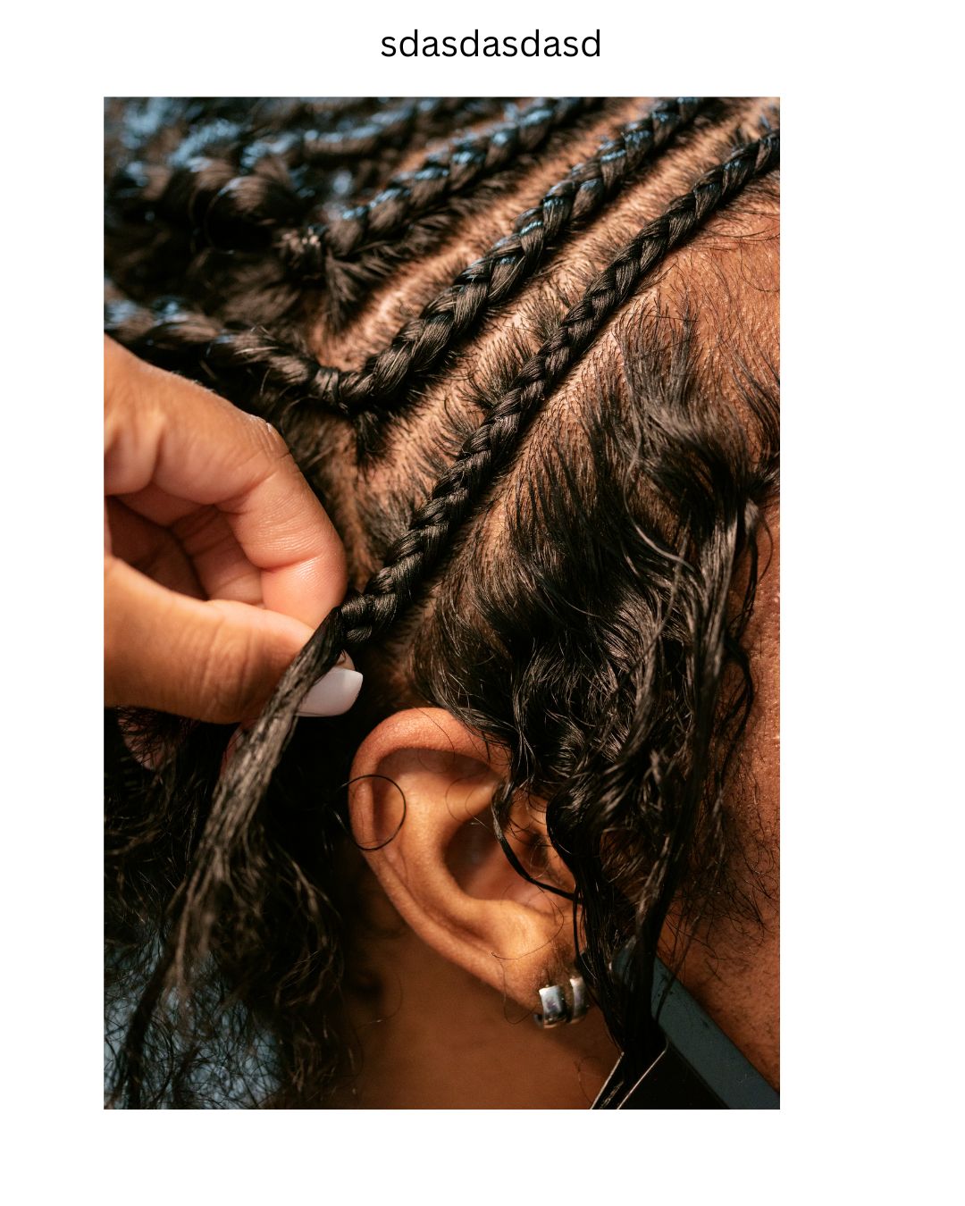 Local hair braiding salon - WhatsApp Business helps salons like this get more bookings